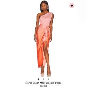 BAOBAB Marea Beach Maxi Dress in Ocaso